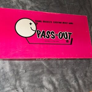Frank Bresee’s Exciting Adult Game Pass Out Board Game 1971 *Complete*